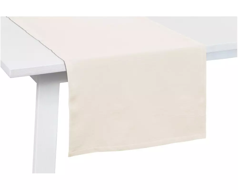 Pichler Tischläufer One 50 cm x 150 cm, Weiss