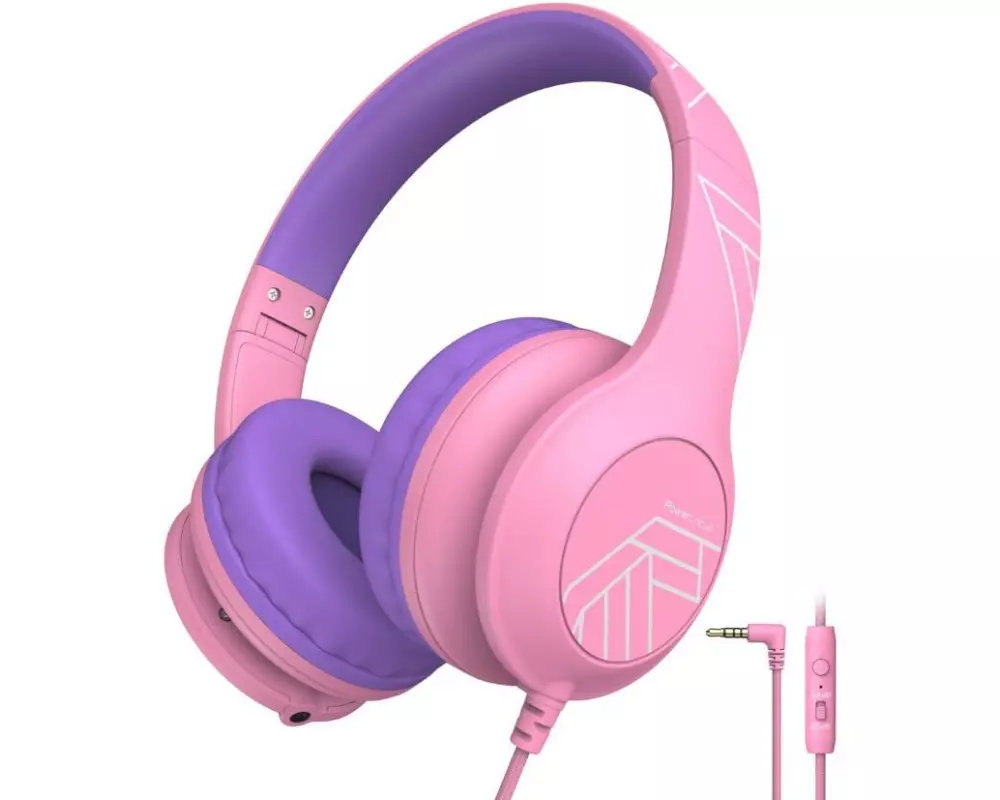 PowerLocus PLED Kunststoff, Kabelgebunden, Pink, Kinder