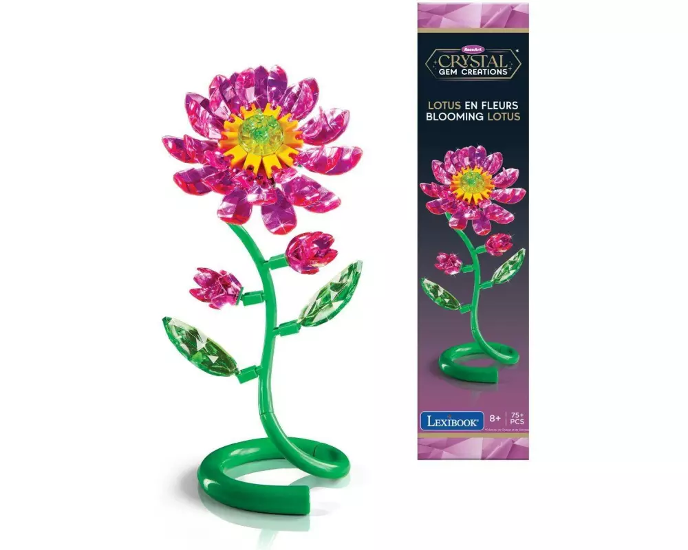 Cra-Z-Art Kreativset Kristallstrauss Lotusblume Kunststoff