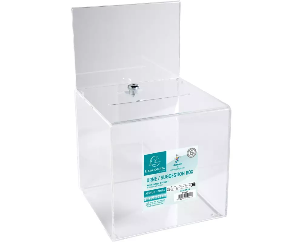 Exacompta Einwurfbox mit Kopfblende A5