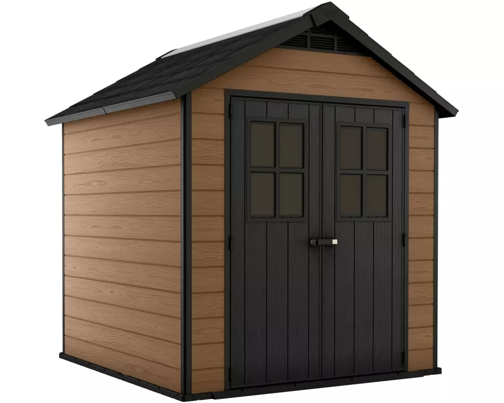 Keter Gartenhaus Woodshield Newton 757, Braun
