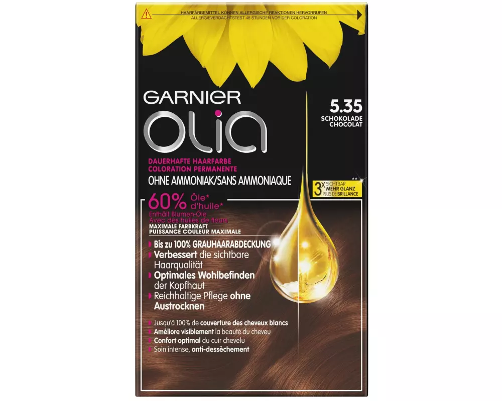 Garnier Haarcoloration Olia 5.35 Schokolade