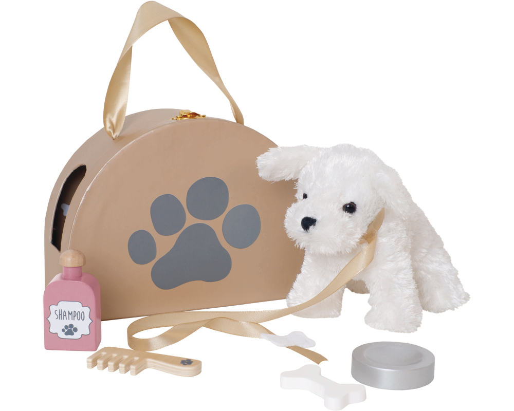 JABADABADO Hund in Tasche W7191 22x16 cm