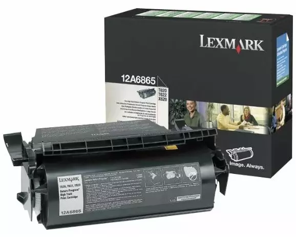 LEXMARK T62X Toner black high Capacity 30.000 pages return