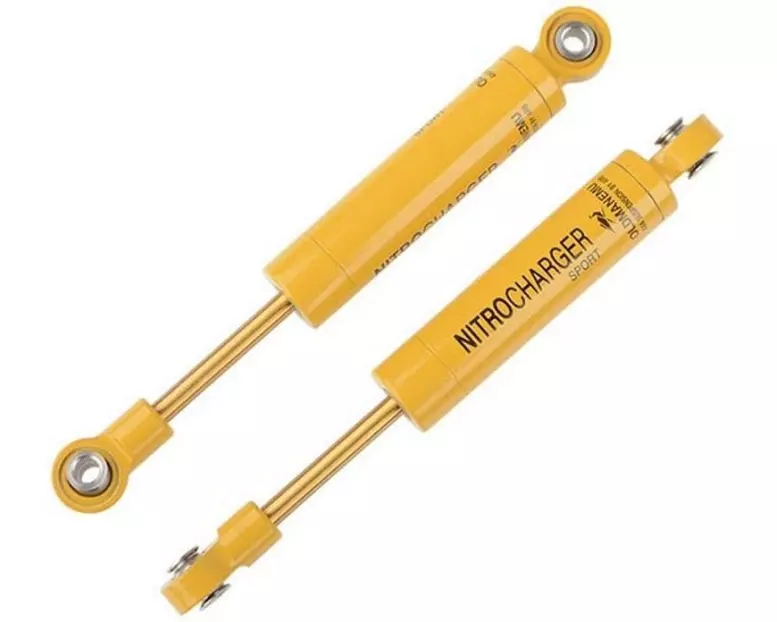 RC4WD Superlift Steering Stabilizer 65 mm - 90 mm Chrome