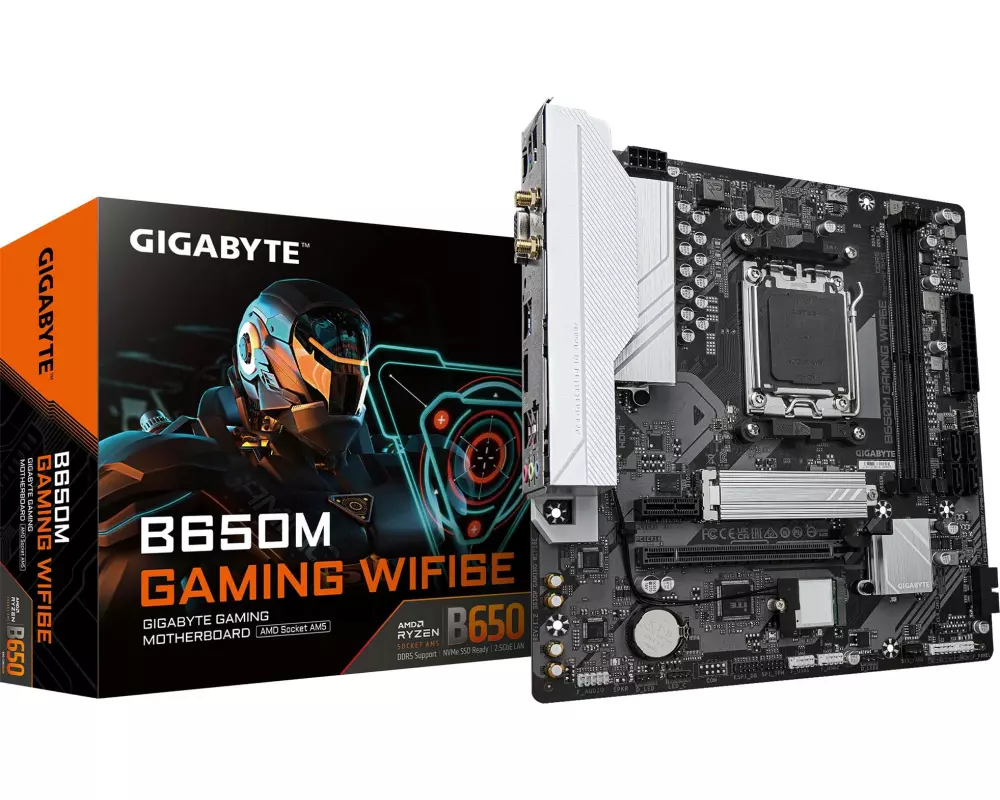 Gigabyte Mainboard B650M GAMING WIFI6E