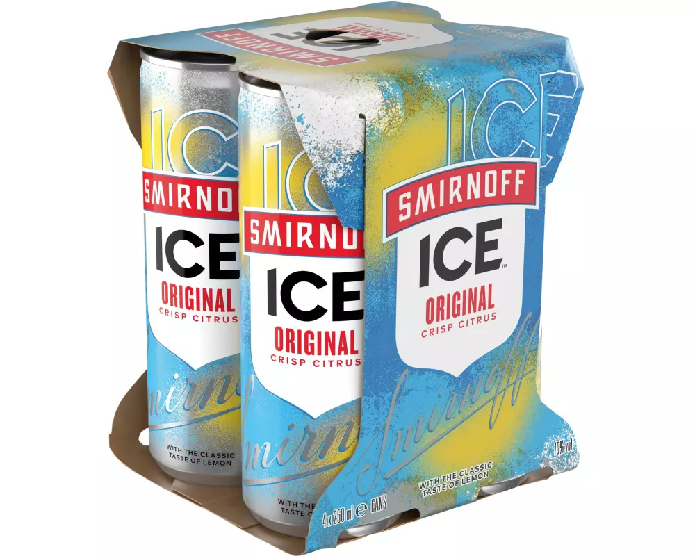 Smirnoff Vodka Ice 4 x 0.25 l