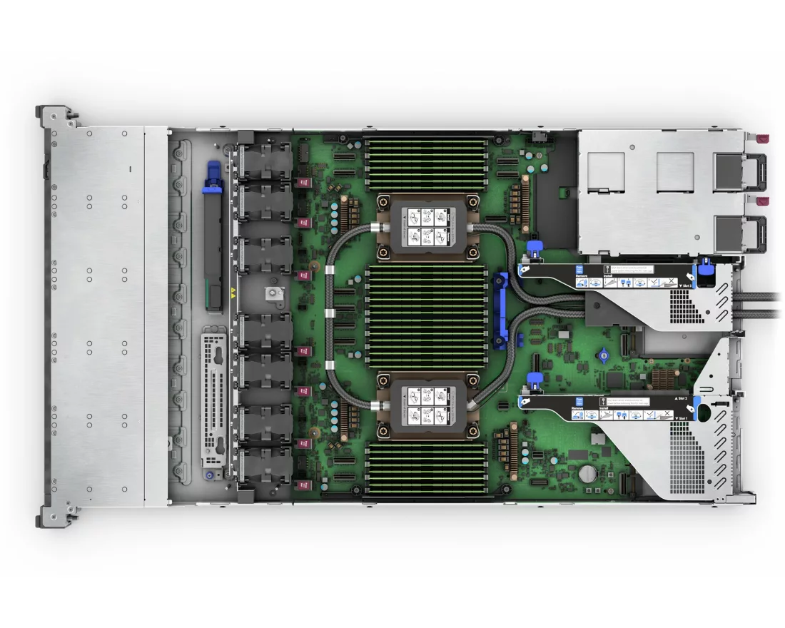 HPE ProLiant DL360 Gen12, 1x6505P, 2.2GHz, 12 Core, 2x32GB RDIMM 2R 6400 MT/s, 8xSFF, 2x480GB SATA RI SSD, 2xPS 1000W, MR408i-o/4GB