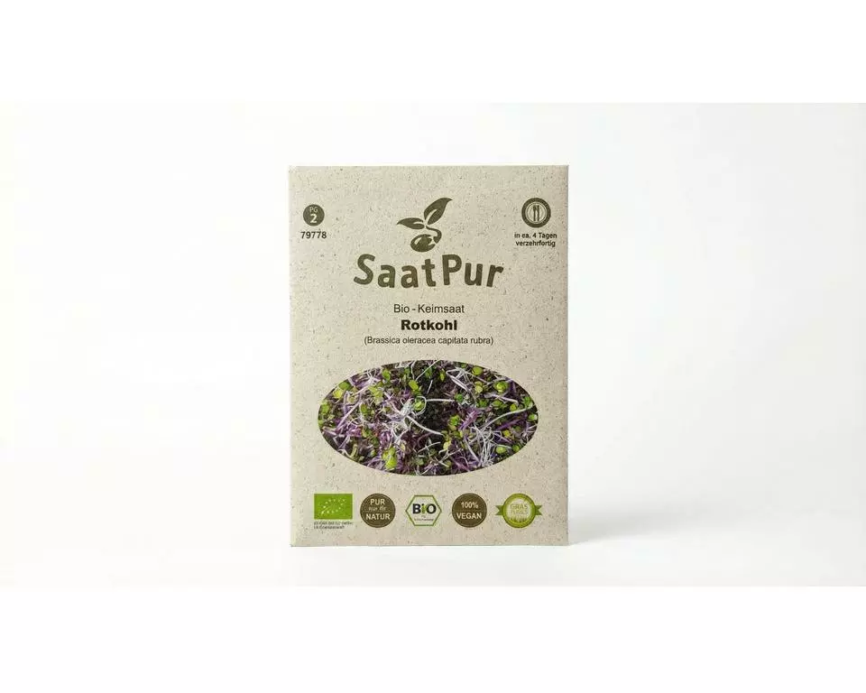 Gorilla Gardening Rotkohl-Mikrogrün Saatgut 20 g