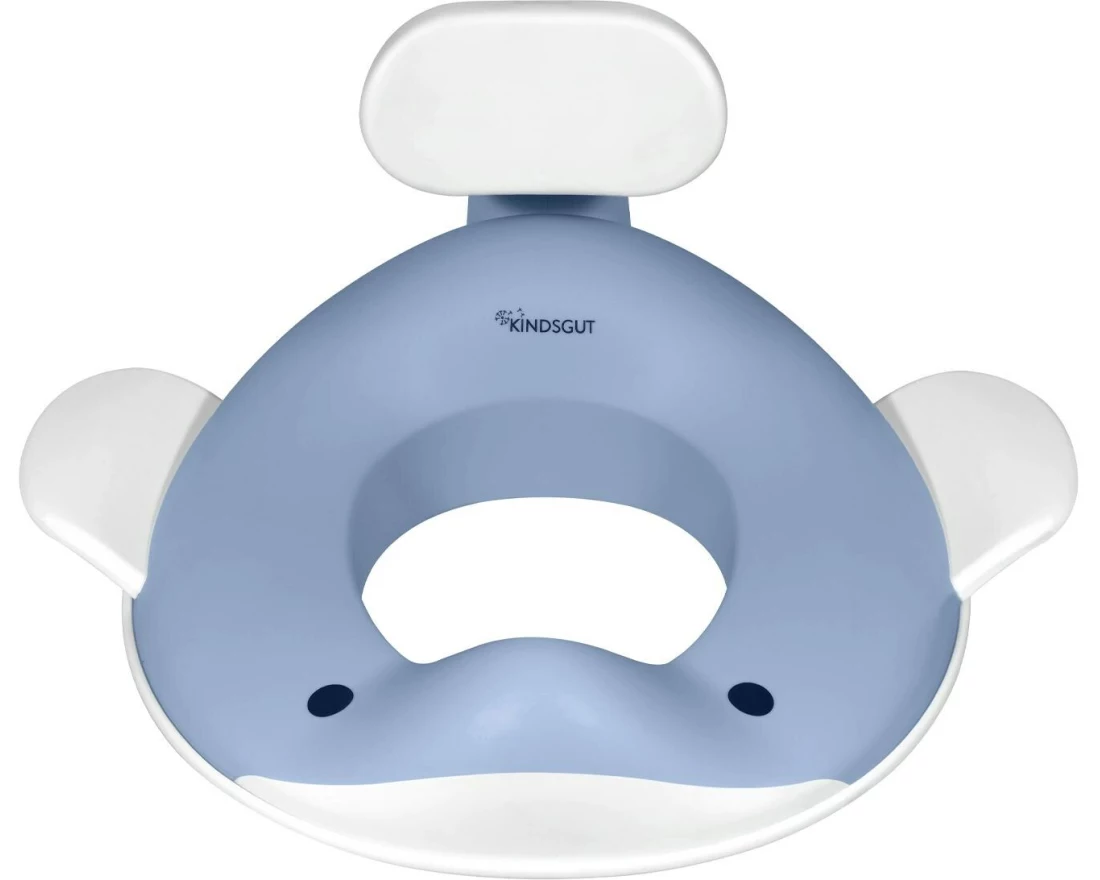 Kindsgut Toilettensitz Wal Taubenblau