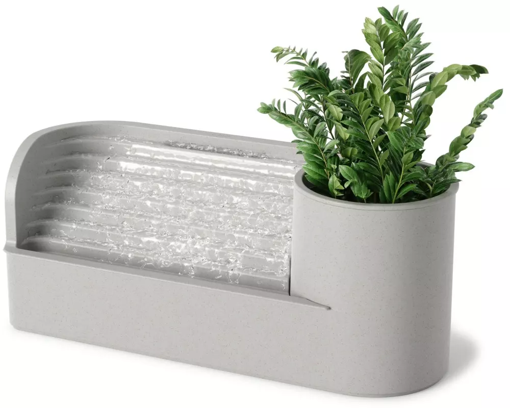 Umbra Zimmerbrunnen Stream 32 x 11 x 14 cm, Grau