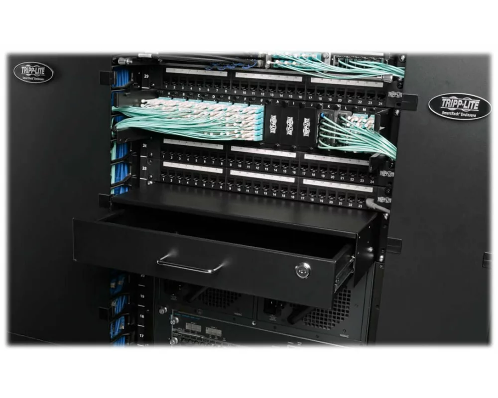 EATON TRIPPLITE SmartRack 2U, Locking, Rack-Mount Storage Drawer