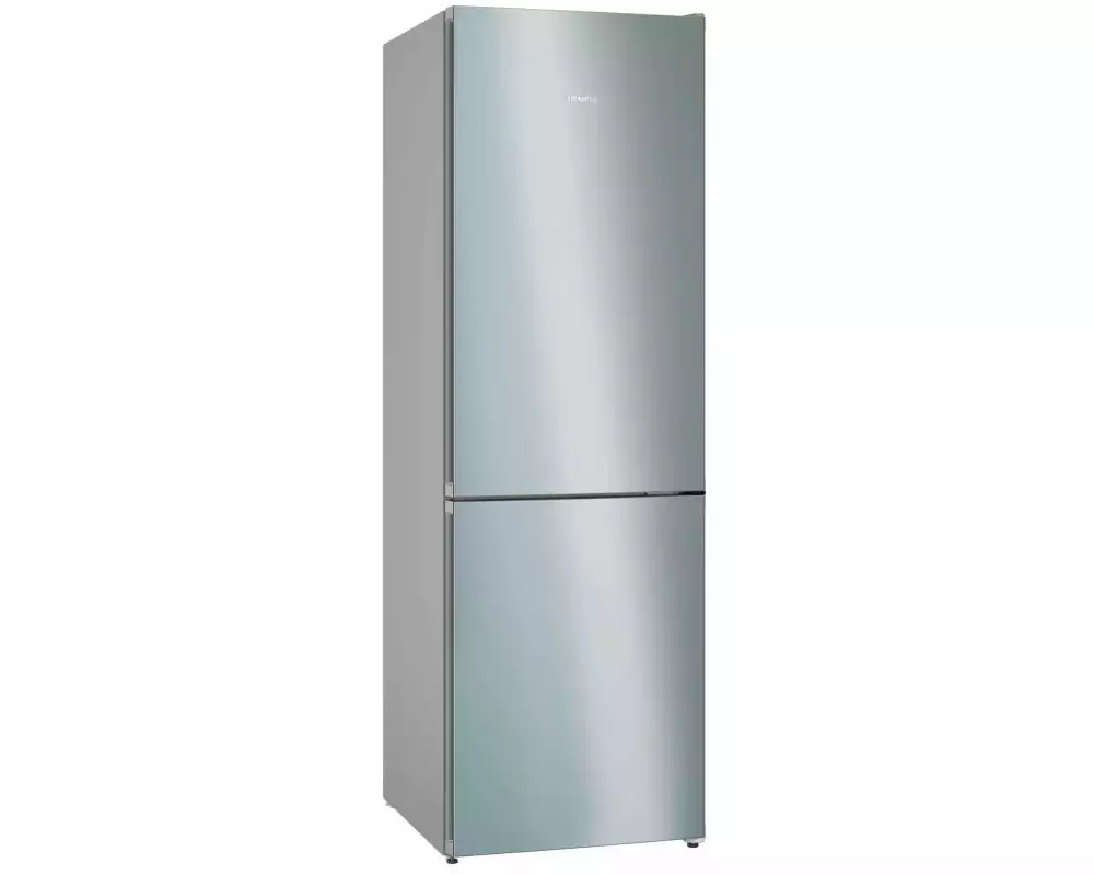 Siemens Kühl-Gefrierkombination KG36N2ICF Silber, Rechts, Wechselbar