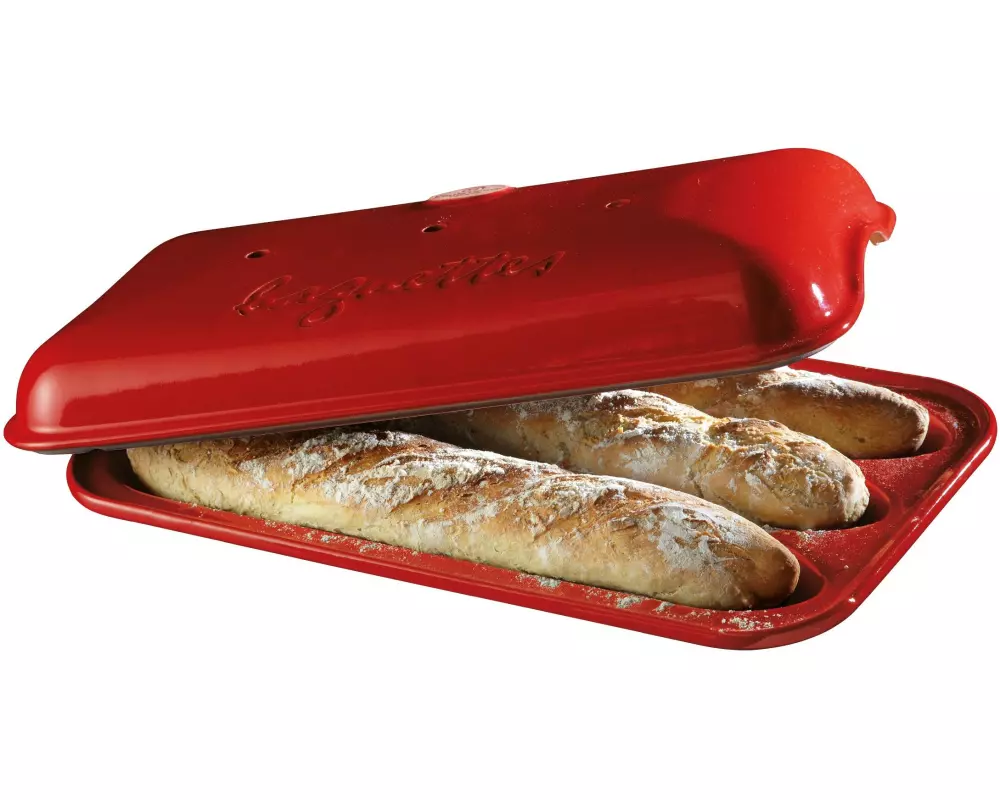 Emile Henry Brot-Backform Baguette 39 cm