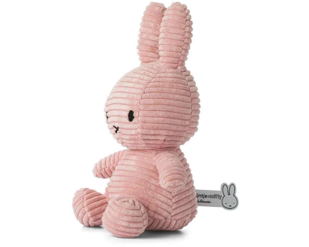 Bon Ton Toys Miffy ECO Kordsamt rosa 23 cm