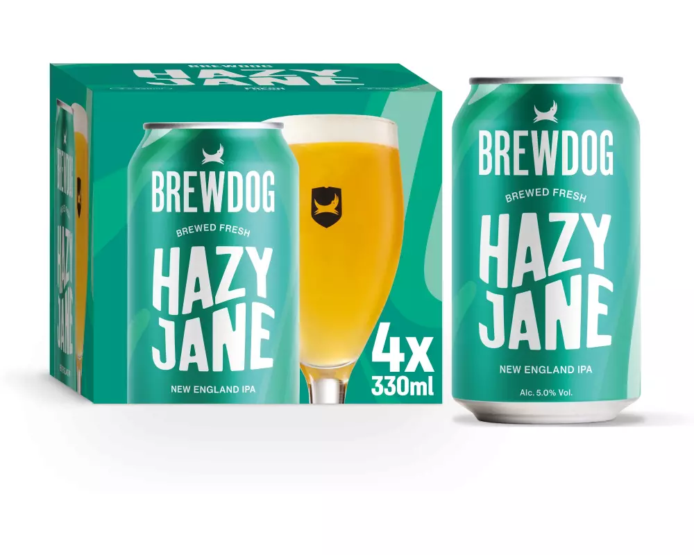 BrewDog Hazy Jane 4 x 0.33 l