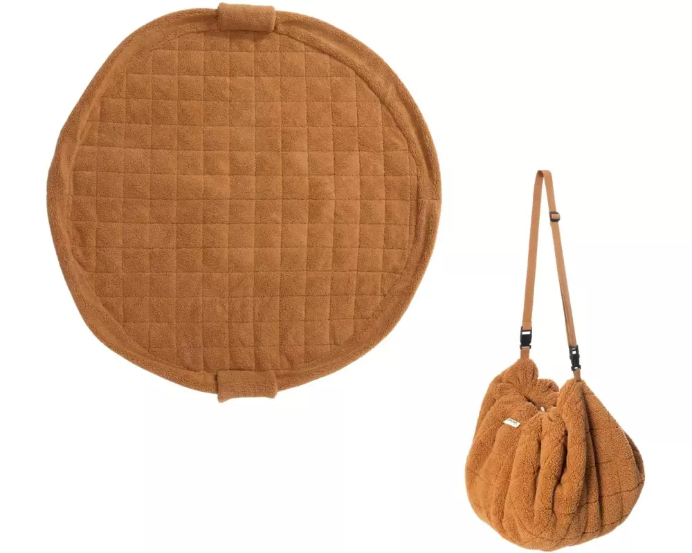 Play&Go Spielzeugtasche Noomad Soft Brown Teddy, Ø 120 cm