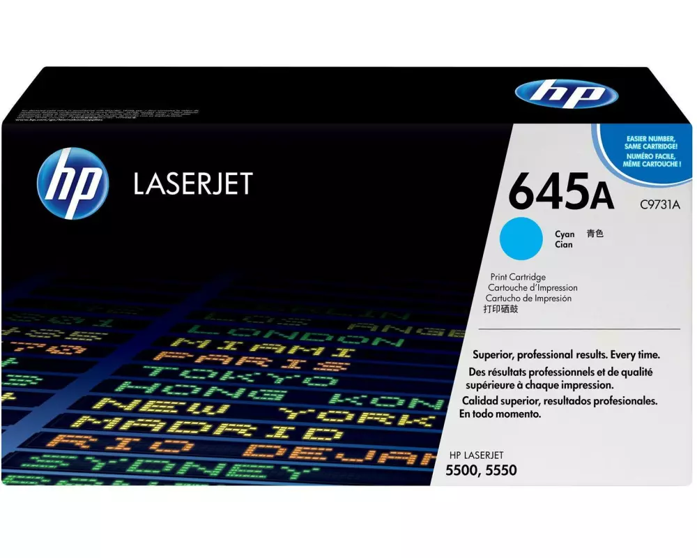 HP Toner Nr. 645A (C9731A) Cyan