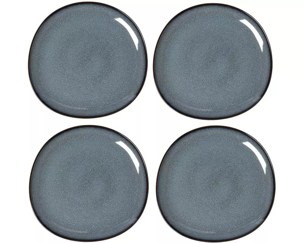 Villeroy & Boch Servierplatten Lave 4 Stück, Grau