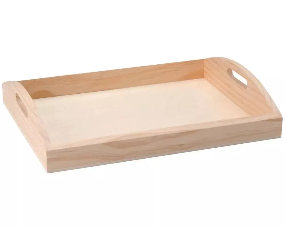 Glorex Holzartikel 37 x 28 x 7 cm Serviertablett