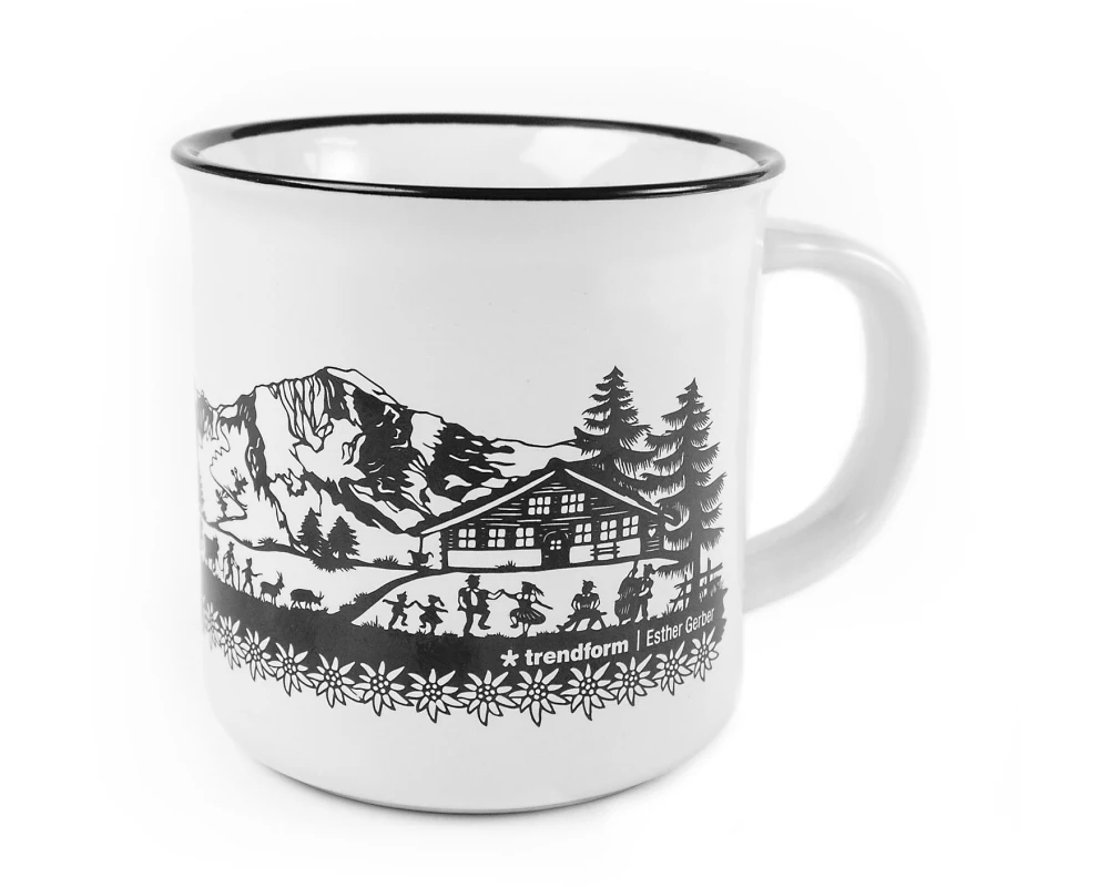 Trendform Universaltasse Swiss Tradition 330 ml, Keramik