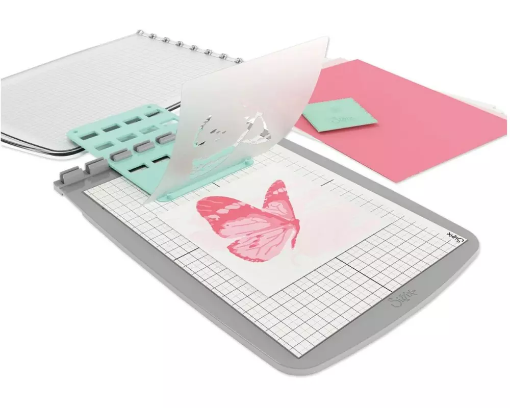 Sizzix Schablonen- und Stempelwerkzeug Sizzix