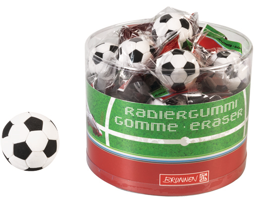 BRUNNEN Radiergummi 3,5cm 102989038 Fussball