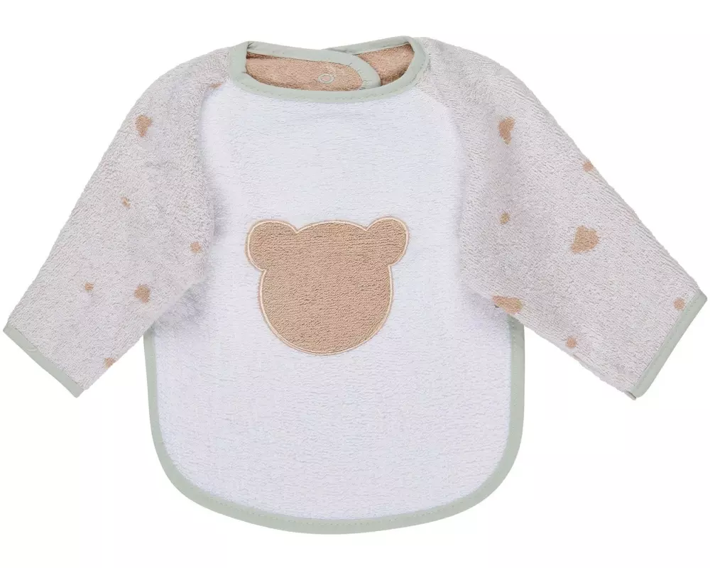 Sterntaler Ärmellätzchen Bär Bo 73 x 50 cm, Weiss