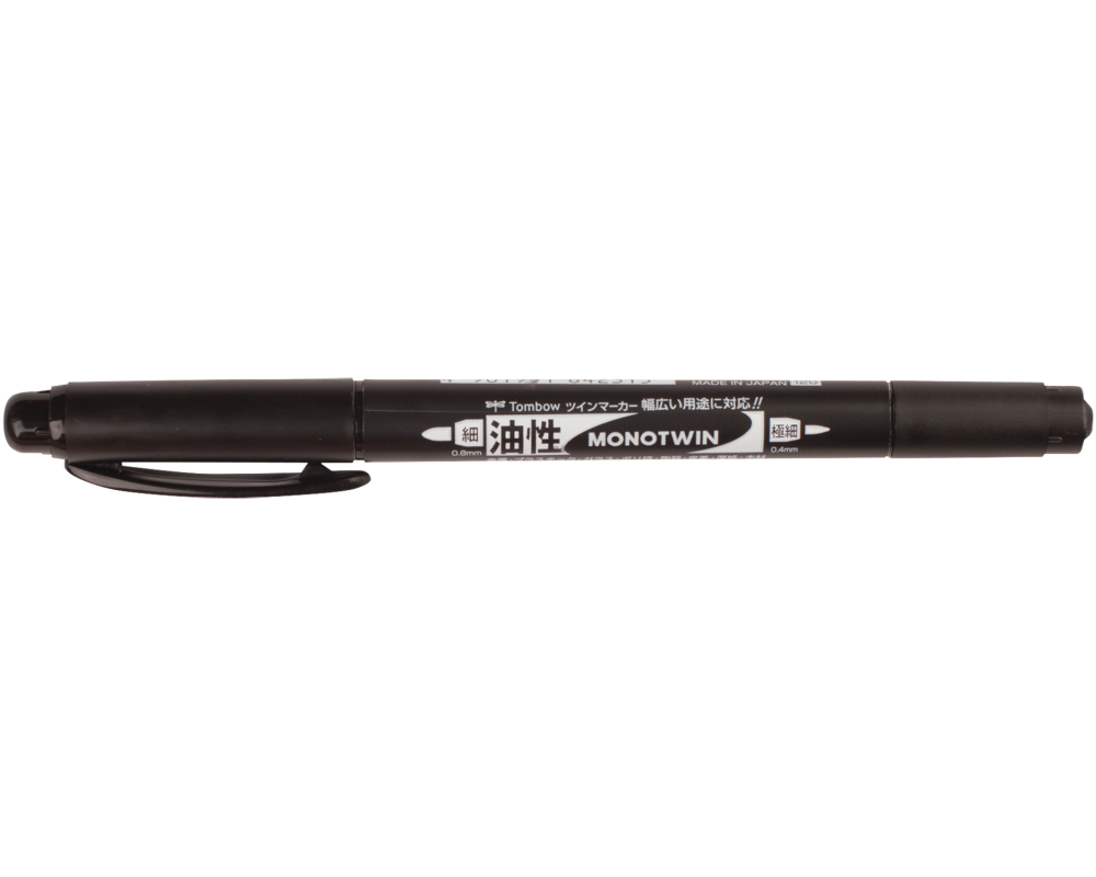 TOMBOW Mono twin Zeichen-Marker OS-TME33 schwarz