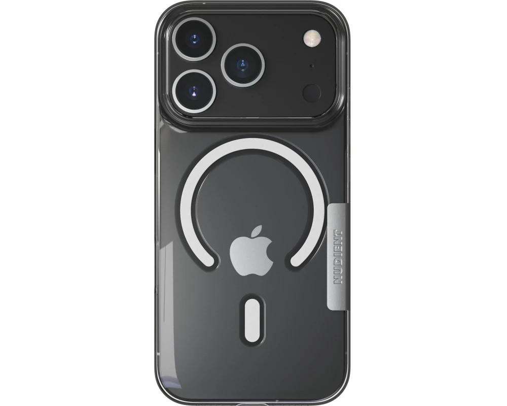 Nudient Back Cover Thin MagSafe iPhone 17 Pro Transparent