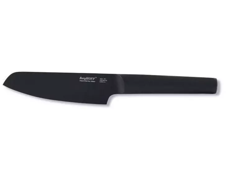 BergHOFF Gemüsemesser Essentials Kuro mit Edelstahl Hohlgriff 12 cm