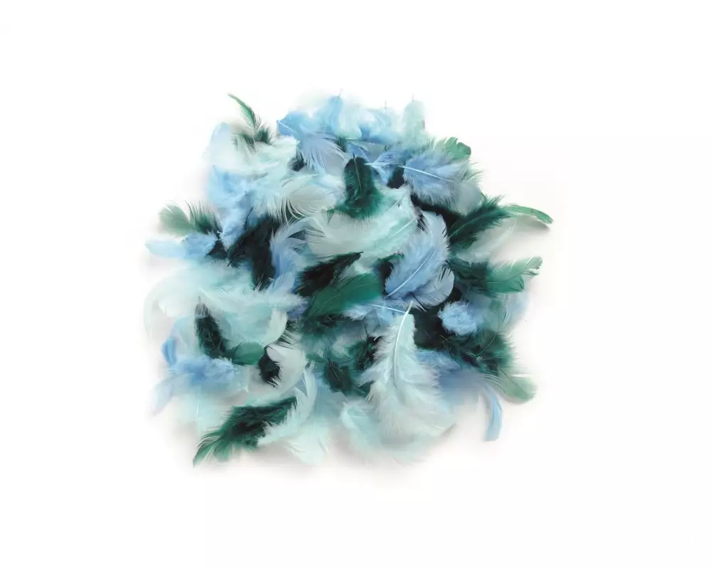 Glorex Federn Deco Türkis