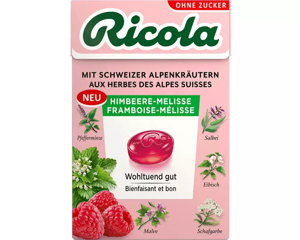 Ricola Bonbons Himbeere-Melisse 50 g