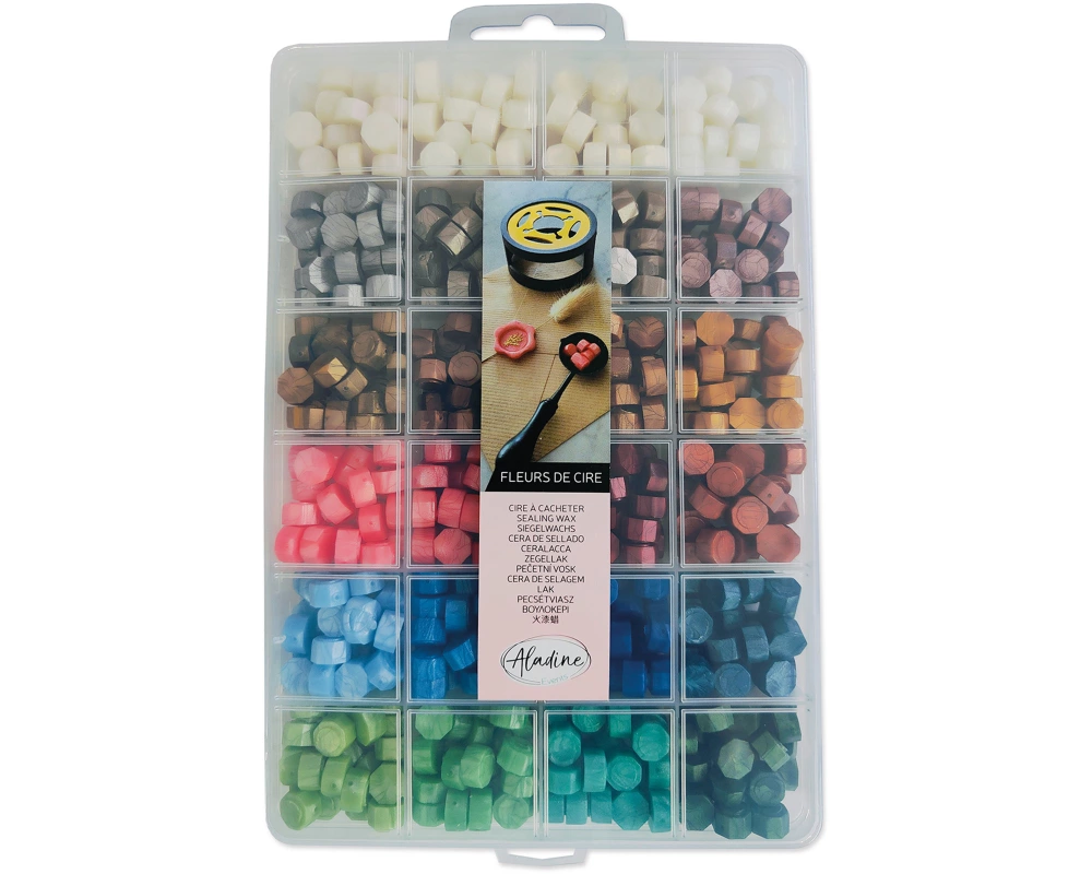 ALADINE Wachsbox 72496 bunt 24 Farben