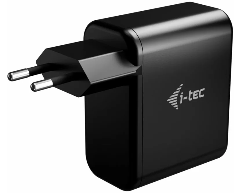 I-TEC 100W USB-C GaN Charger, PD 3.0 100W, 1x USB-C port, 100W, available voltages 5 V / 9 V / 12 V / 15 V / 20 V