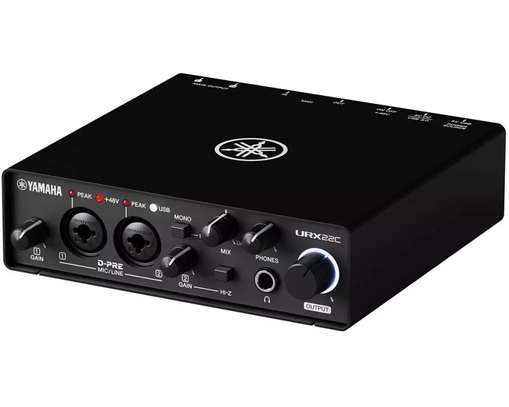 Yamaha Audio Interface Yamaha URX22C Schwarz