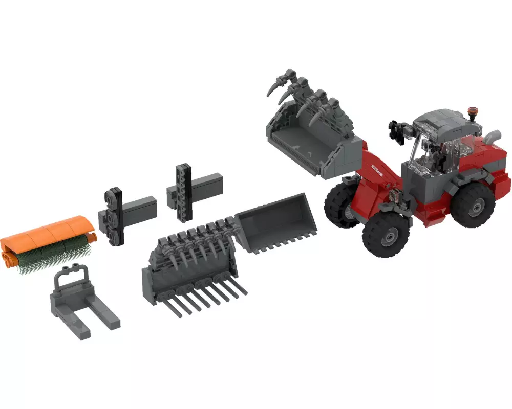 Brixies Plus Weidemann 3060 Greifschaufel
