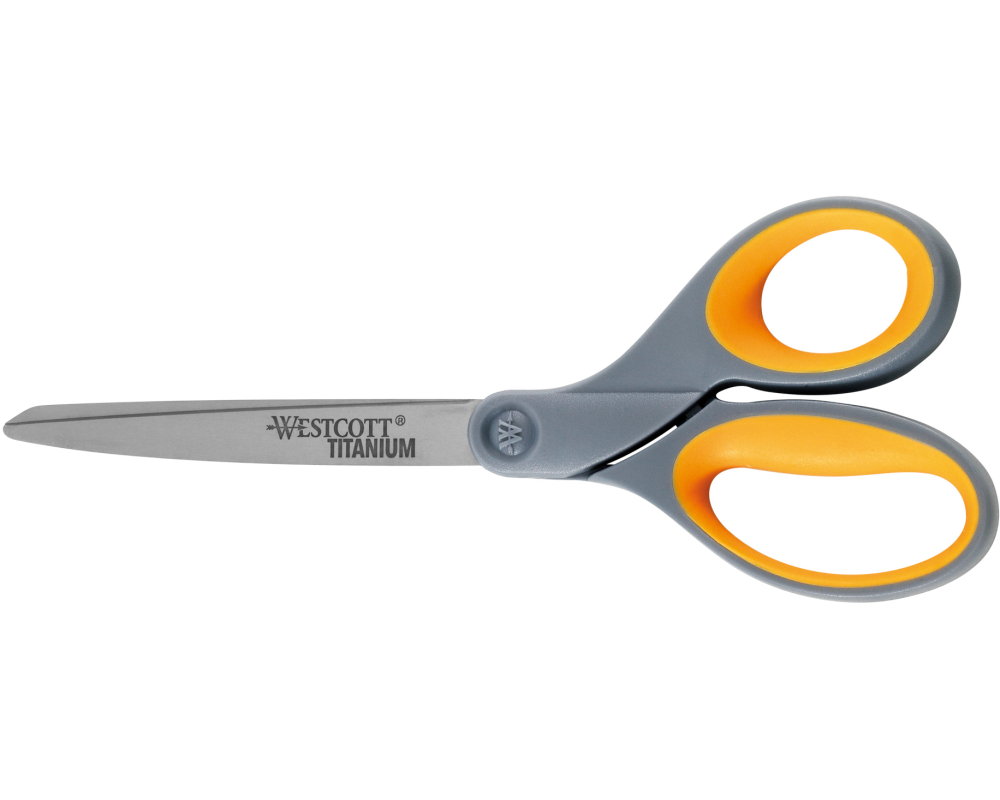 WESTCOTT Schere Softgrip Titan 23cm E-30493 00 grau/gelb