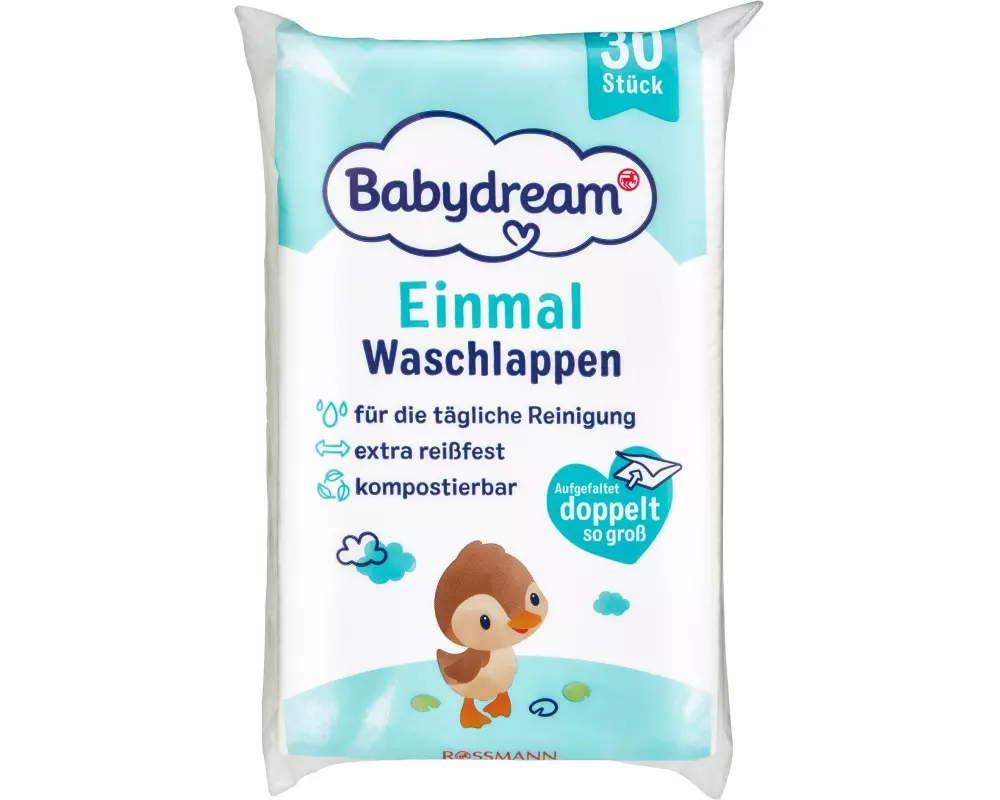 Babydream Baby-Waschlappen Einweg