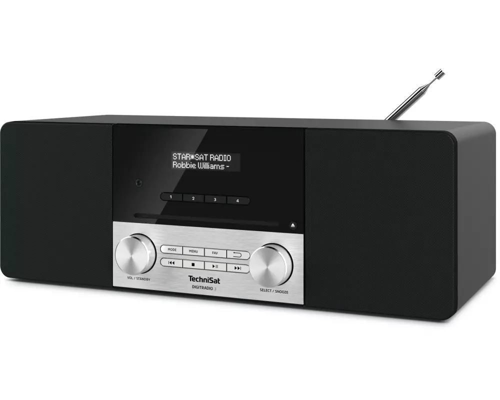 Technisat DigitRadio 3 Schwarz-Silber