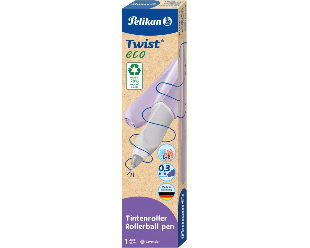 Pelikan Tintenroller Twist Eco Lavender, 1 Stück