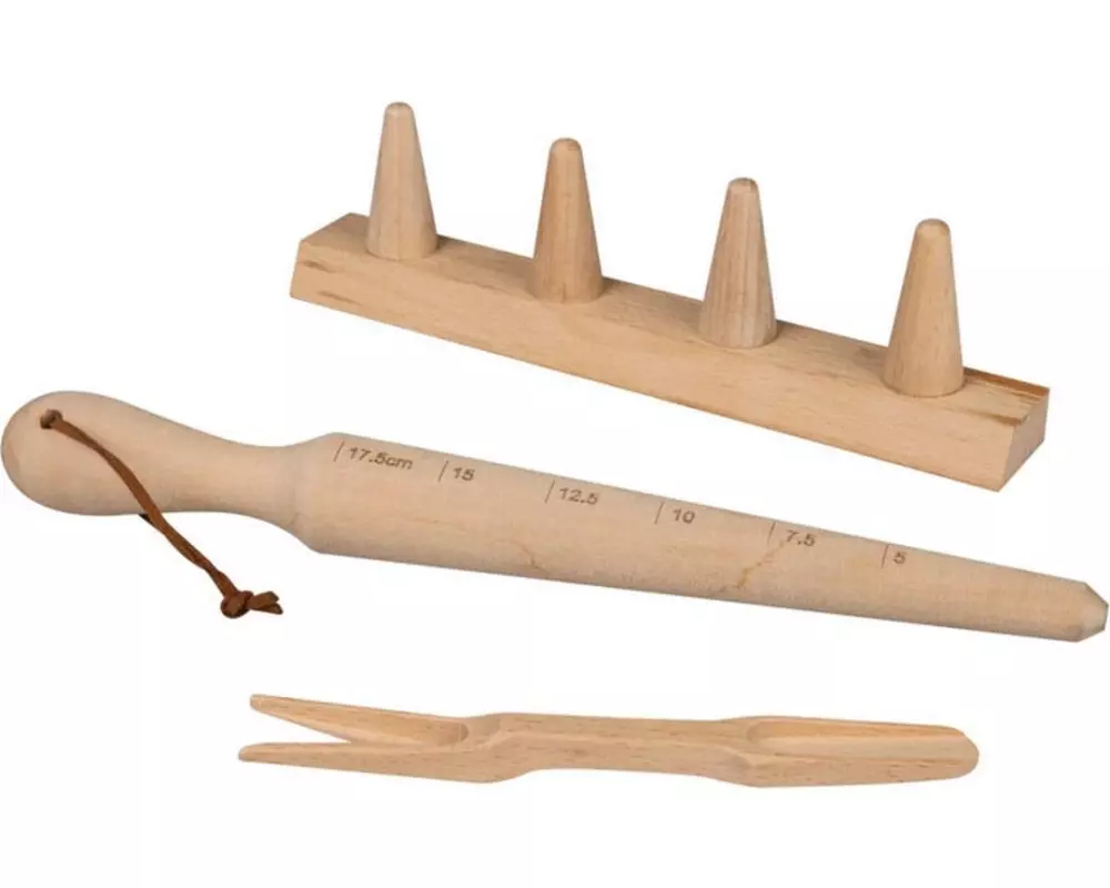 Windhager 3-teiliges Pflanzset aus Holz