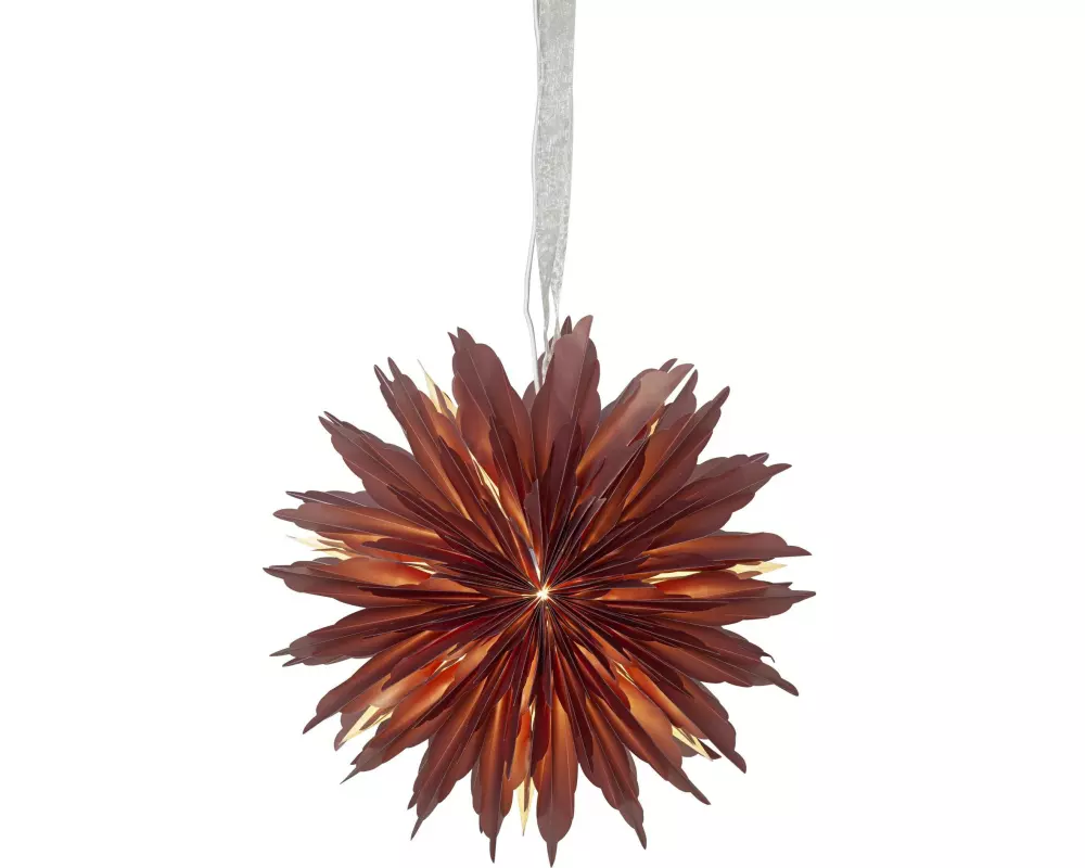 Star Trading Papierstern Dis, Rot, Ø 40 cm