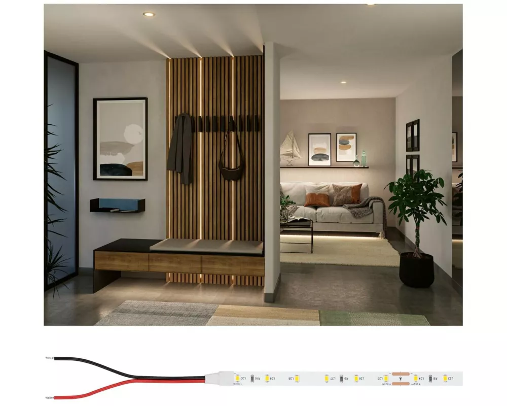 Paulmann Pro LED Strip Silver P25 830 5m 20W 400 lm/m 60LEDs/m 3000K