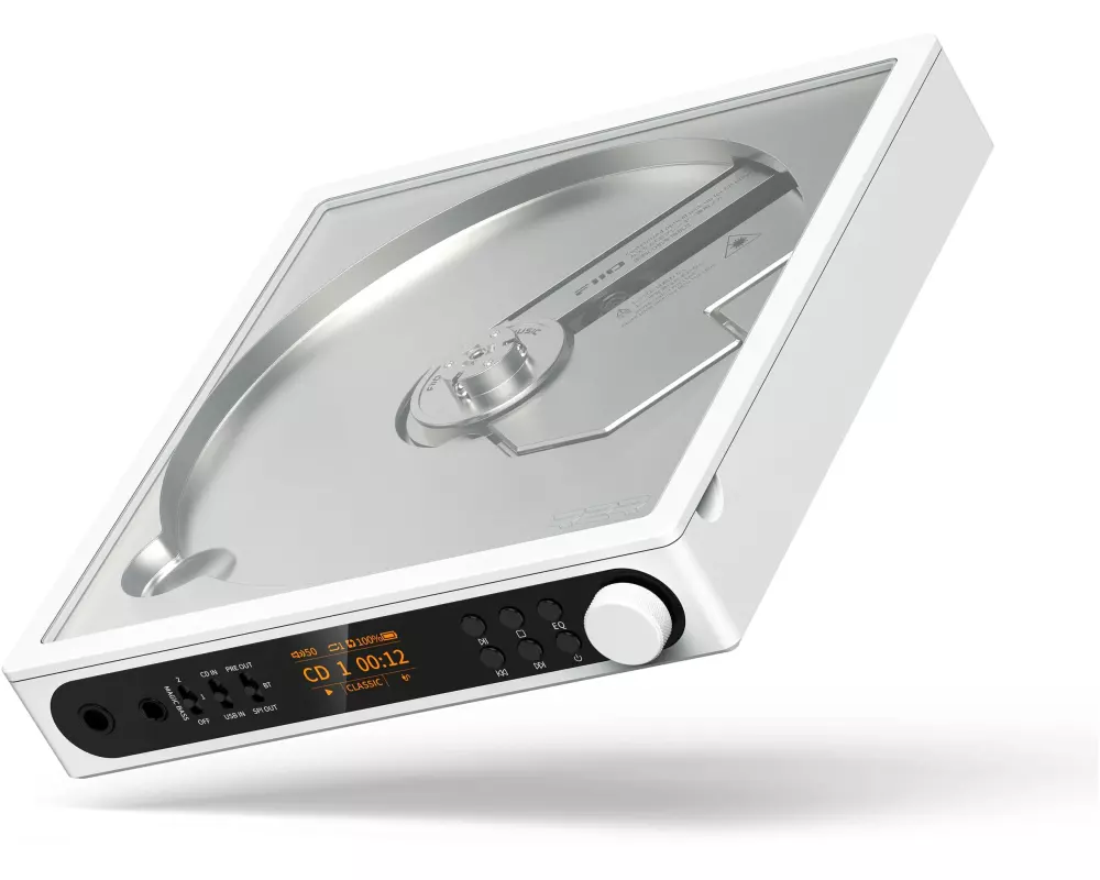 FiiO CD-Player DM15 R2R mit Bluetooth Weiss