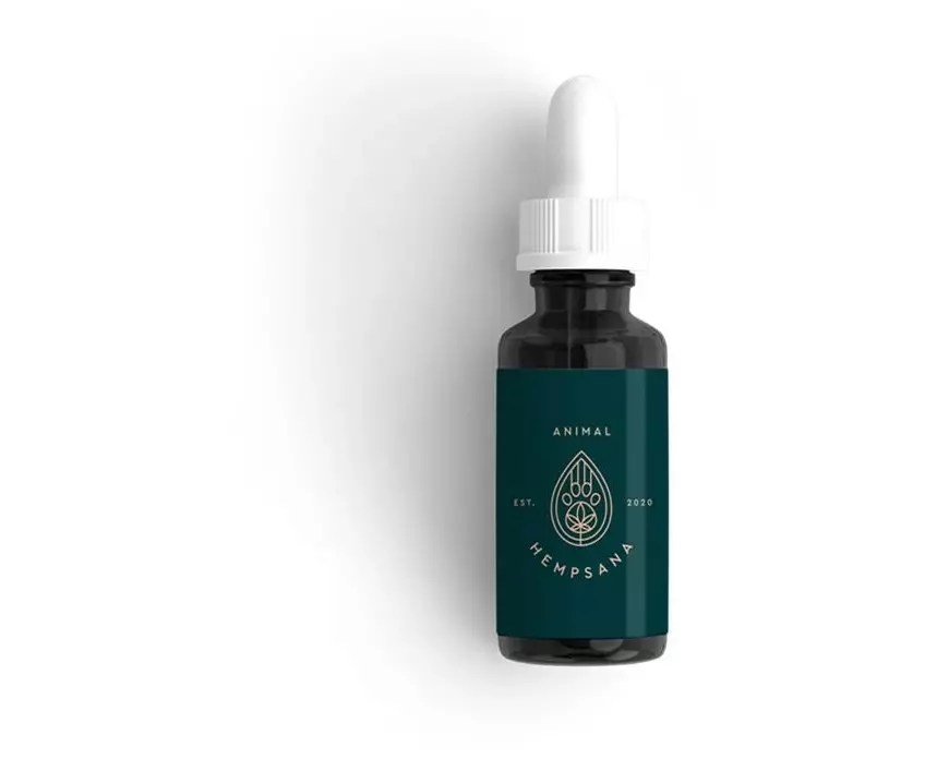 Hempsana Hunde-Nahrungsergänzung Animal Hanf Tropfen 3% Salmon, 10 ml