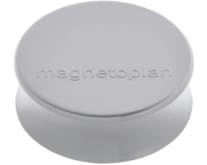 MAGNETOPLAN Magnet Ergo Large 10 Stk. 1665001 grau 34mm