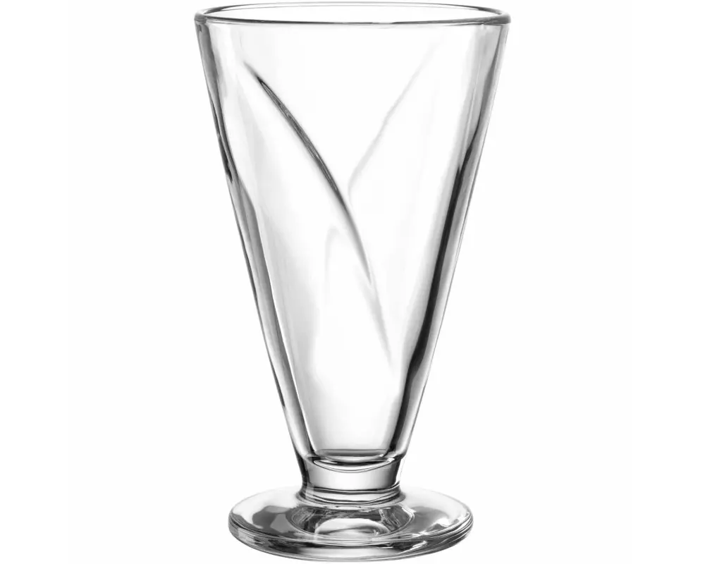 Leonardo Schale Cono 4 Stück, Transparent