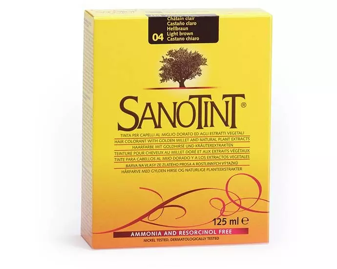 SANOTINT Haarcoloration Hellbraun 125 ml