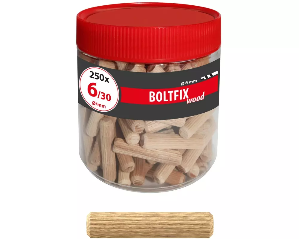 Tox-Dübel Dübel Boltfix 6/30 mm, 250 Stück